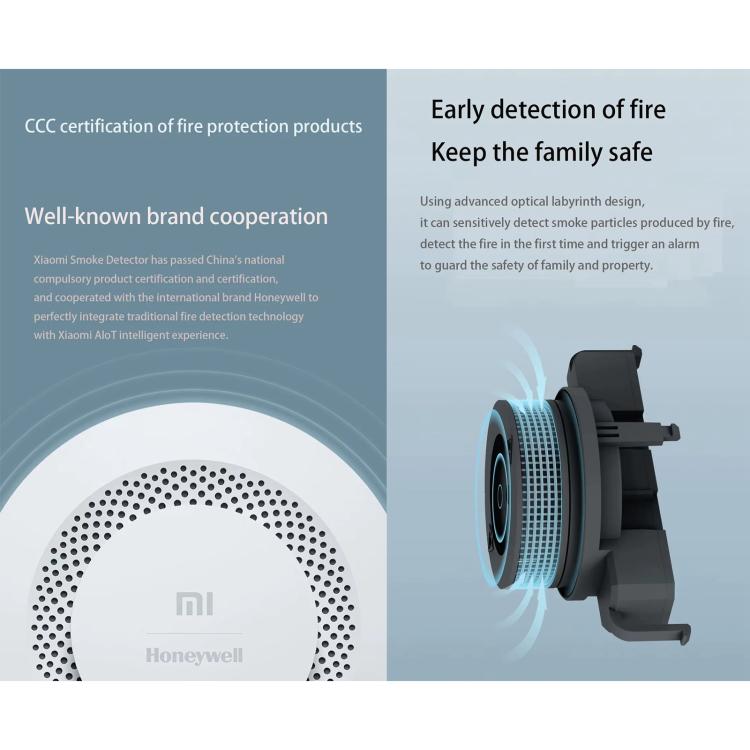 Allarme antincendio intelligente Xiaomi Mijia con controllo app