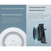 Allarme antincendio intelligente rilevatore di fumo originale Xiaomi Mijia Honeywell, funziona con gateway multifunzionale (CA1001) Controllo APP Mihome, APP Control