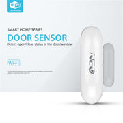 NEO NAS-DS01W Sensore per porta e finestra LED WiFi in tempo reale wireless