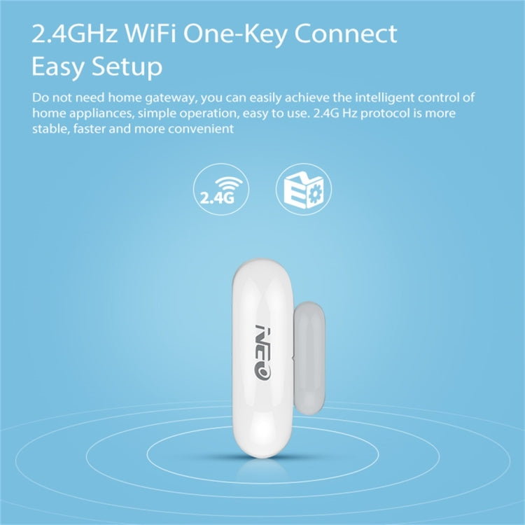 Sensore porta e finestra WiFi LED in tempo reale wireless
