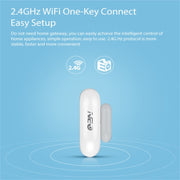 NEO NAS-DS01W Sensore per porta e finestra LED WiFi in tempo reale wireless