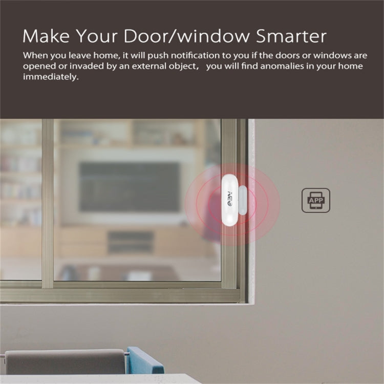 Sensore porta e finestra WiFi LED in tempo reale wireless
