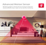 Sensore di movimento PIR WiFi compatibile Android e iOS