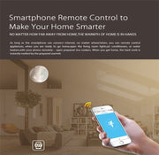 NEO NAS-PD01W Sensore di movimento rilevatore PIR WiFi wireless, supporto sistemi Android/IOS e LED rosso ultraluminoso