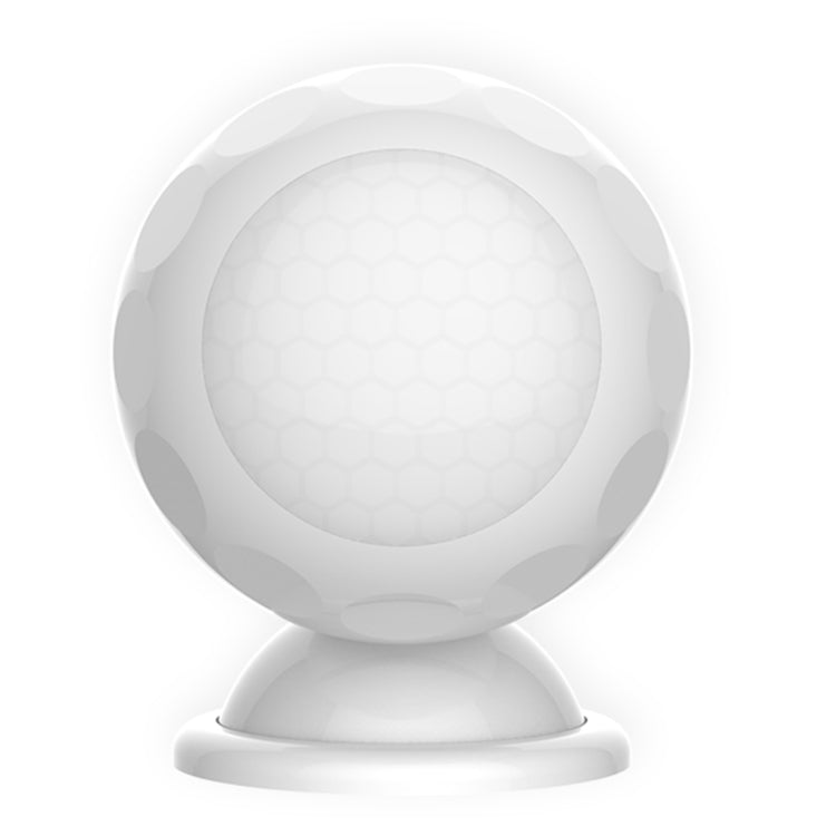 NEO NAS-PD02W Sensore di movimento rilevatore PIR WiFi wireless, con staffa magnetica e supporto per sistemi Android/IOS e LED rosso ultraluminoso