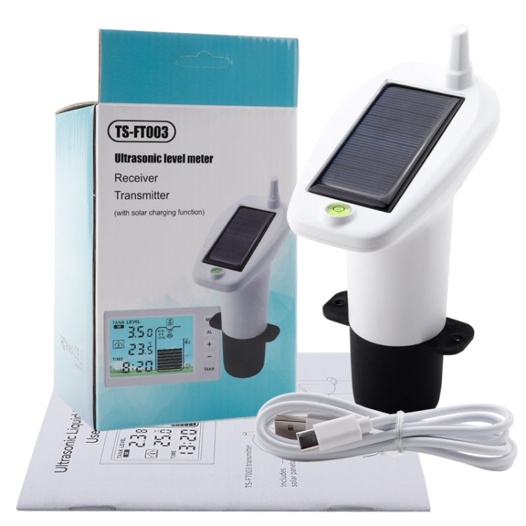 Misuratore livello liquido a ultrasuoni con ricarica solare TS-FT