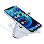 Espositore cilindrico con guscio in alluminio Sistema di sicurezza magnetico digitale Allarme antifurto/Supporto per display allarme antifurto per iPhone, iPod e iPad con porta a 8 pin, Cylindrical 8 Pin
