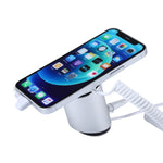 Espositore cilindrico con guscio in alluminio Sistema di sicurezza magnetico digitale Allarme antifurto/Supporto per display allarme antifurto per iPhone, iPod e iPad con porta a 8 pin, Cylindrical 8 Pin