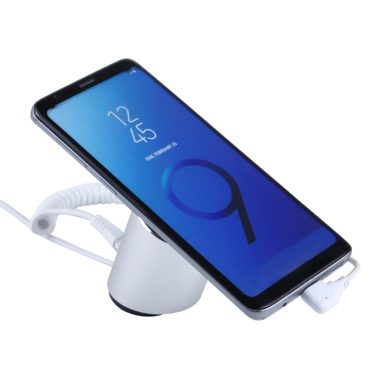 Espositore cilindrico con allarme antifurto per smartphone Samsun