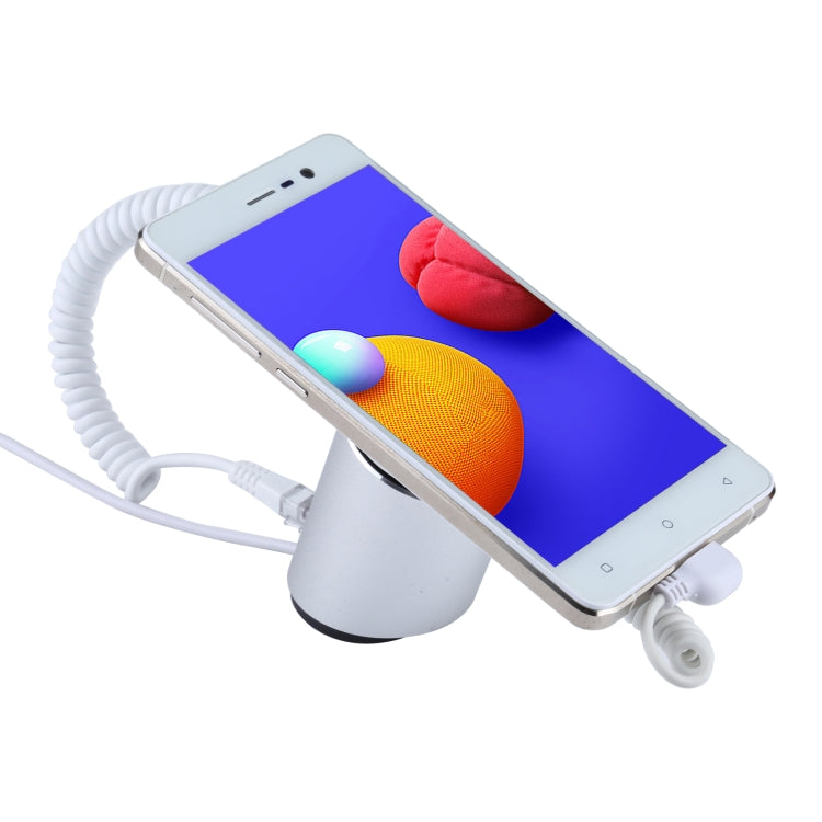 Espositore cilindrico con allarme antifurto per Samsung