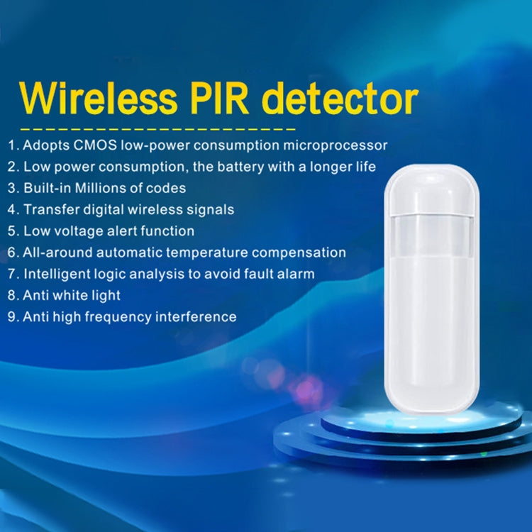 PA-92R Rilevatore PIR wireless 12m angolo 110°