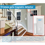 PB-67R Sensore wireless intelligente per porte e finestre con pulsante di emergenza, PB-67R