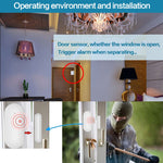 Sensore wireless per porte e finestre PB-68R 3V