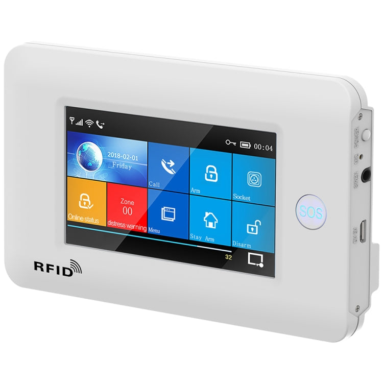 PG-106-GSM Sistema di allarme intelligente GSM/GPRS + WiFi con touch screen e funzione RFID, PG-106-GSM