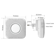 Campanello wireless intelligente PJ-16 con volume regolabile a 8 livelli e 36 suonerie