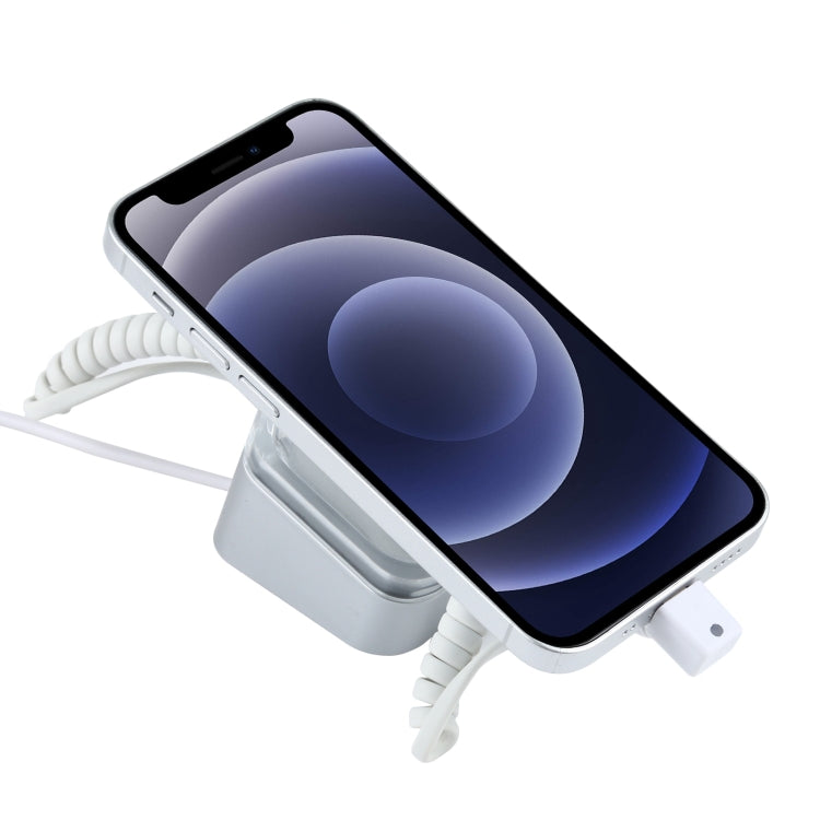 Espositore antifurto con cavo a molla 8 pin per smartphone