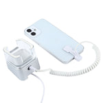 Espositore antifurto con cavo a molla 8 pin per smartphone