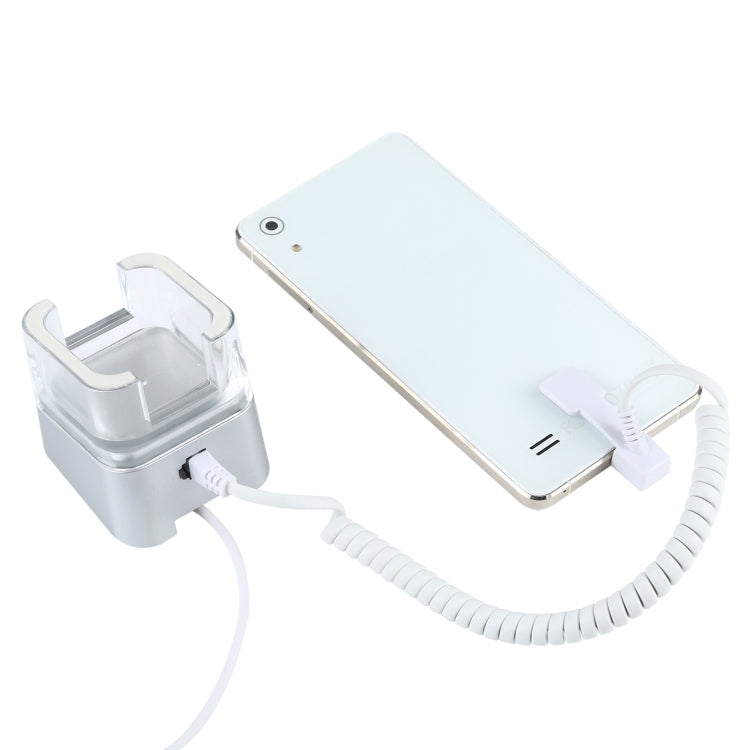 Espositore antifurto con telecomando per smartphone Micro-USB