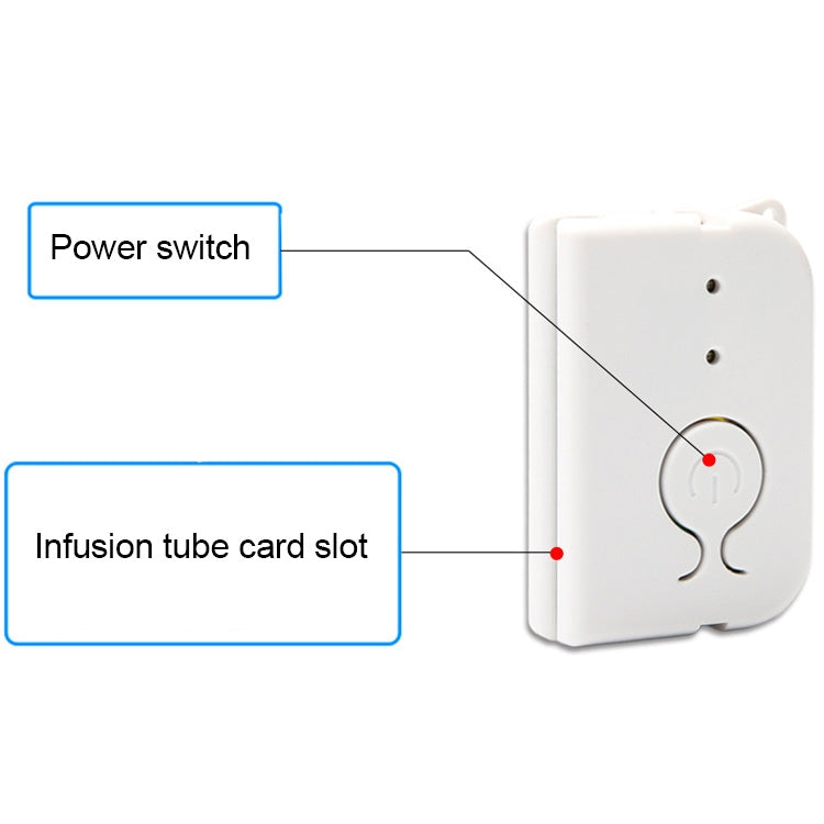 Promemoria per infusione Sensore di allarme Monitor Sicurezza ospedaliera Infermiera Pazienti Strumento di cura per la sicurezza dell'iniezione, HH-SY101