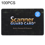Scheda blocco RFID protezione carte 100 pezzi