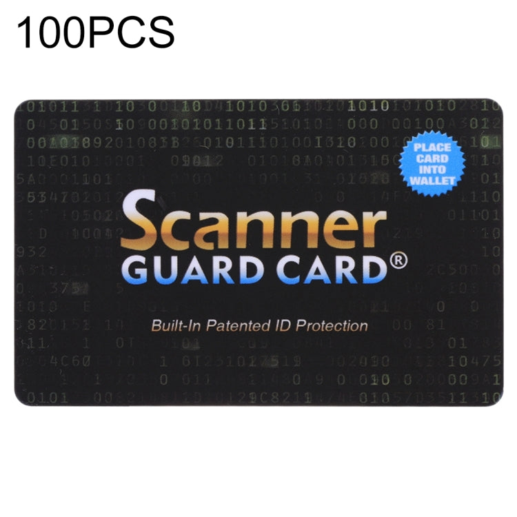 Scheda blocco RFID protezione carte 100 pezzi