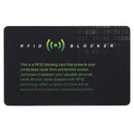 Scheda blocco RFID protezione carte 100 pezzi