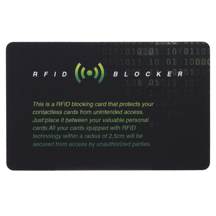 Scheda blocco RFID protezione carte 100 pezzi