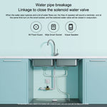 La protezione antiallagamento Bluetooth wireless originale Xiaomi rileva in modo intelligente le perdite d'acqua App di collegamento dell'altoparlante Xiaoai per ricordare a distanza la casa intelligente, deve essere utilizzata con CA1001