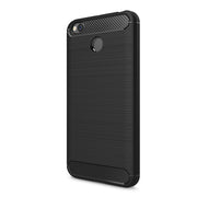 Per Xiaomi Redmi 4X Custodia protettiva in TPU antiurto con struttura in fibra di carbonio spazzolata, For Redmi 4X, Redmi 4X