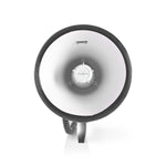 Megafono professionale 25W con microfono staccabile e sirena – Blu/Bianco MEPH200WT 8717534026292 ND6175