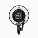 Megafono professionale 25W con Bluetooth®, sirene e riproduzione USB – Nero/Bianco MEPH250WT 5412810455522 ND7998