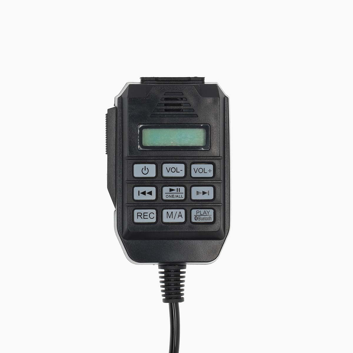 Megafono professionale 25W con Bluetooth®, sirene e riproduzione USB – Nero/Bianco MEPH250WT 5412810455522 ND7998