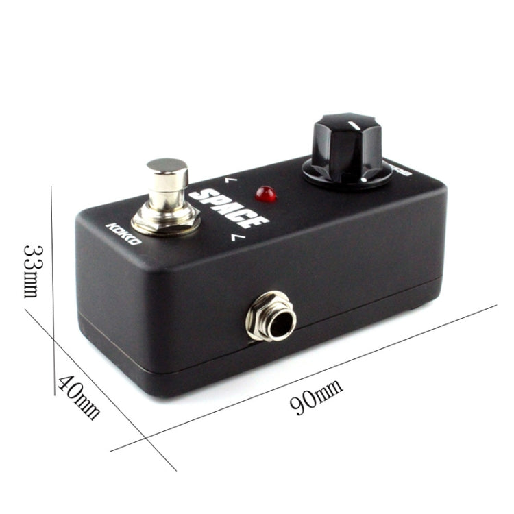 KOKKO FRB2 Mini chitarra elettrica Reverb Sound Effetti monoblocco Pedale Spazio, FRB2