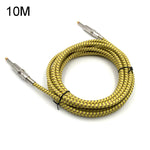 Cavo audio intrecciato 10 m per chitarra e basso