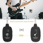 Trasmettitore wireless per pickup chitarra elettrica 730 MHz