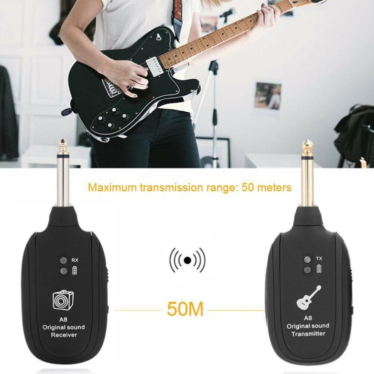 Trasmettitore wireless per pickup chitarra elettrica 730 MHz