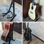 Supporto pieghevole in metallo per chitarra universale