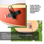 Pickup audio incollabile per chitarra e strumenti a corda