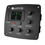 JOYO JE-305 Pickup per chitarra EQ a 4 bande Preamplificatore Equalizzatore Pickup con funzione di accordatura, JE-305