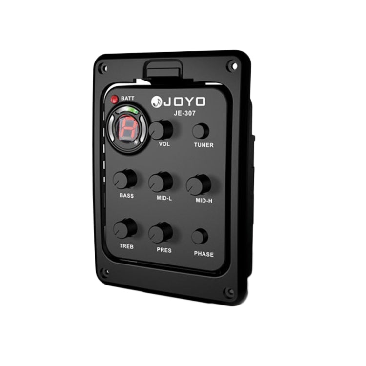JOYO JE-307 Pickup per chitarra Equalizzatore a 5 bande EQ per chitarra folk Acustica guitarra Pickup Preamplificatore Sintonizzatore digitale elettrico, JE-307