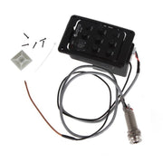 JOYO JE-307 Pickup per chitarra Equalizzatore a 5 bande EQ per chitarra folk Acustica guitarra Pickup Preamplificatore Sintonizzatore digitale elettrico, JE-307