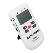 JOYO JM-91 Mini portatile multifunzionale metronomo vocale elettronico digitale metronomo generatore di toni sintonizzatore per chitarra violino Ukulele, JM-91 (White)