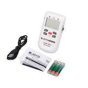 JOYO JM-91 Mini portatile multifunzionale metronomo vocale elettronico digitale metronomo generatore di toni sintonizzatore per chitarra violino Ukulele, JM-91 (White)