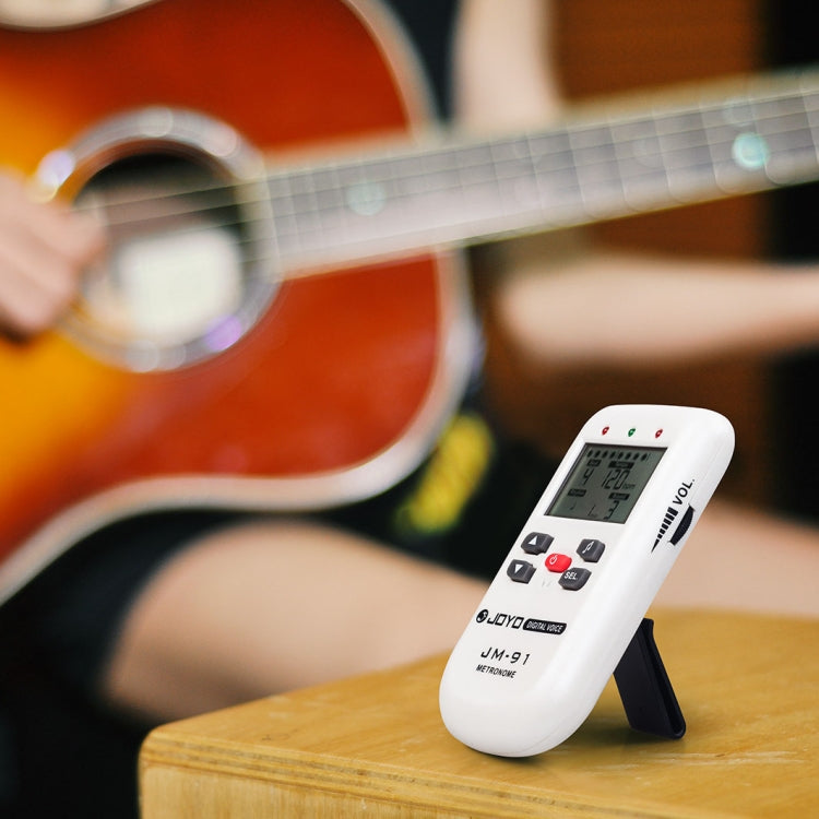 JOYO JM-91 Metronomo digitale portatile bianco