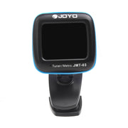 JOYO JMT-03 Accordatore per chitarra portatile con clip Metronomo Supporta la modalità di sintonizzazione MIC e CLIP Rotazione 2 in 1 a 360 gradi per chitarra Violino Ukulele, JMT-03