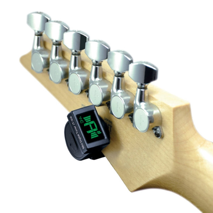 JOYO JT-306 Mini accordatore digitale LCD clip-on per chitarra elettrica acustica basso violino ukulele, JT-306