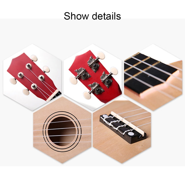 Ukulele in tiglio per bambini 21 pollici HM100