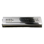 Swan SW24-12A Scatola per polifonia per armonica a doppia faccia a 24 fori per bambini adulti Prestazioni per principianti, SW24-12A 24-holes Polyphonic Harmonica