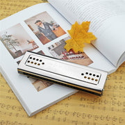 Swan SW24-12A Scatola per polifonia per armonica a doppia faccia a 24 fori per bambini adulti Prestazioni per principianti, SW24-12A 24-holes Polyphonic Harmonica