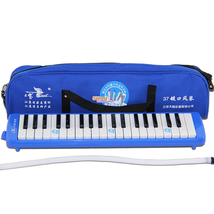 Swan SW37J Fisarmonica a 37 tasti Melodica Pianoforte orale Studente per bambini Strumenti musicali per principianti, SW37J 37-Keys Polyphonic Harmonica